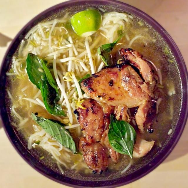 Order GRILLED Chicken Pho food online from Hello Vietnam Pho&Roll store, Scottsdale on bringmethat.com