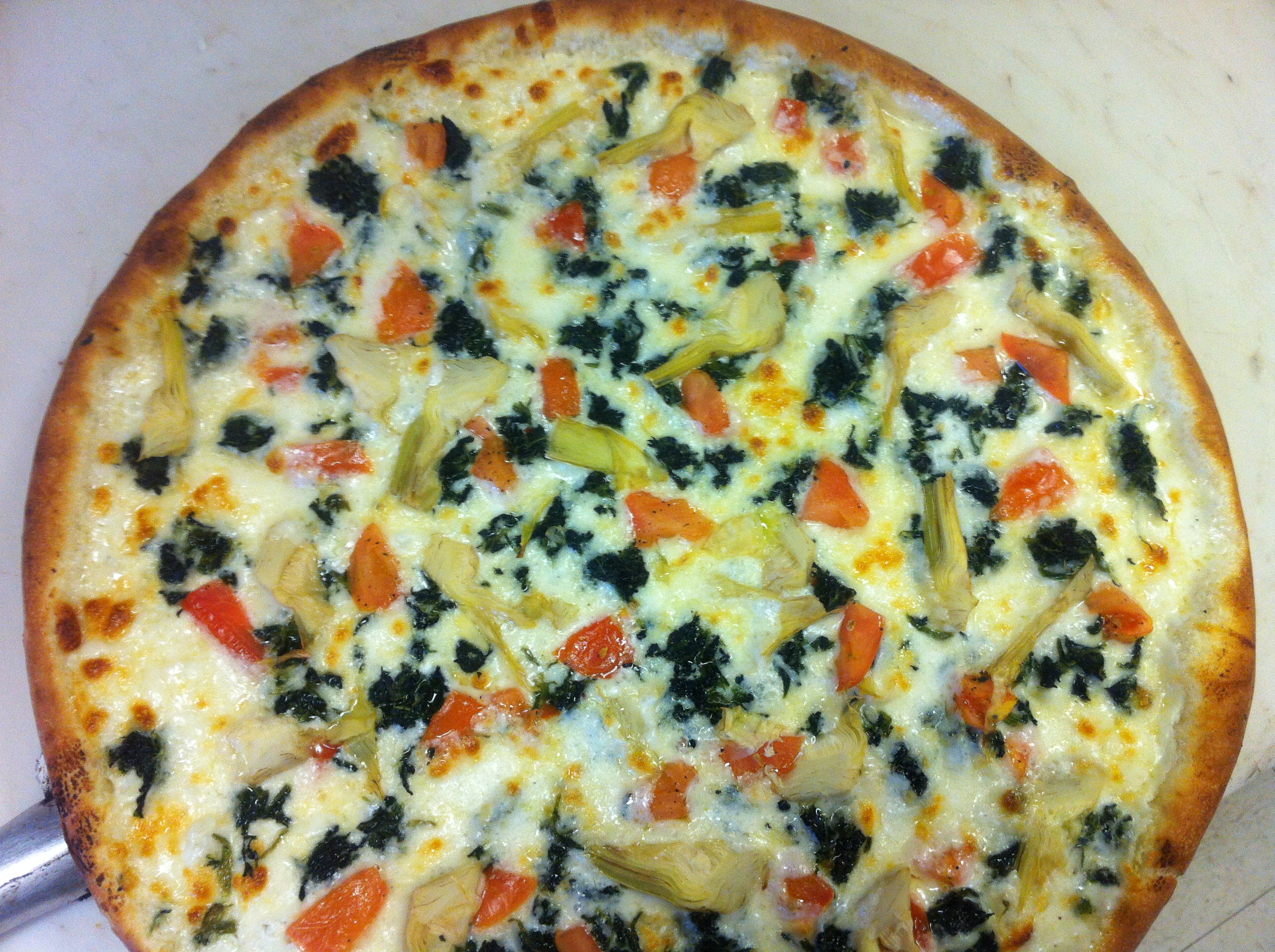 Order The Great White Pizza food online from Massino Pizzeria store, Arvada on bringmethat.com