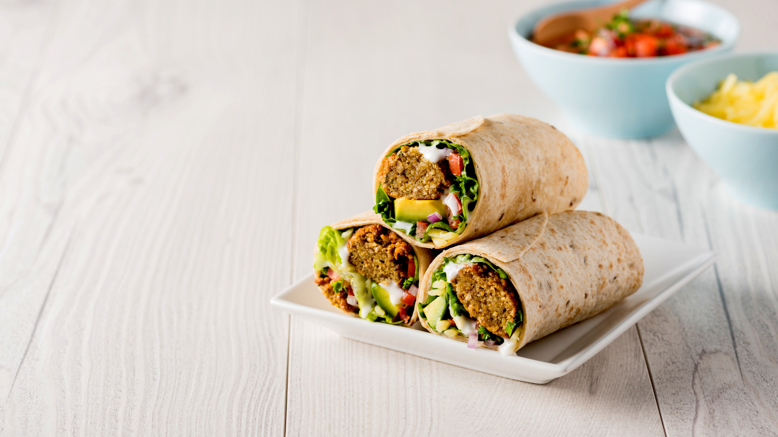 Order Falafel Wrap food online from Halal Donor Spot store, Cupertino on bringmethat.com