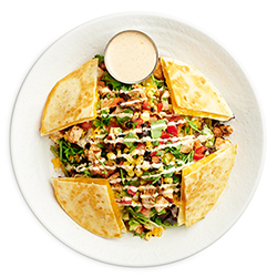 Order Southwest Quesadilla Chicken Salad food online from BoomerJack's Grill Plano store, Plano on bringmethat.com