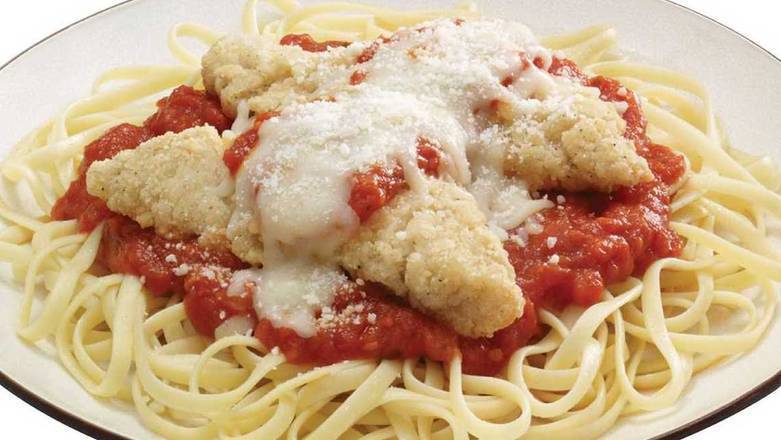 Order Chicken Parmesan Pasta food online from Vocelli Pizza store, Bellmawr on bringmethat.com