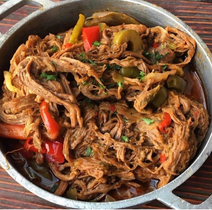 Order ROPA VIEJA food online from 90 Miles Cuban Cafe store, Chicago on bringmethat.com