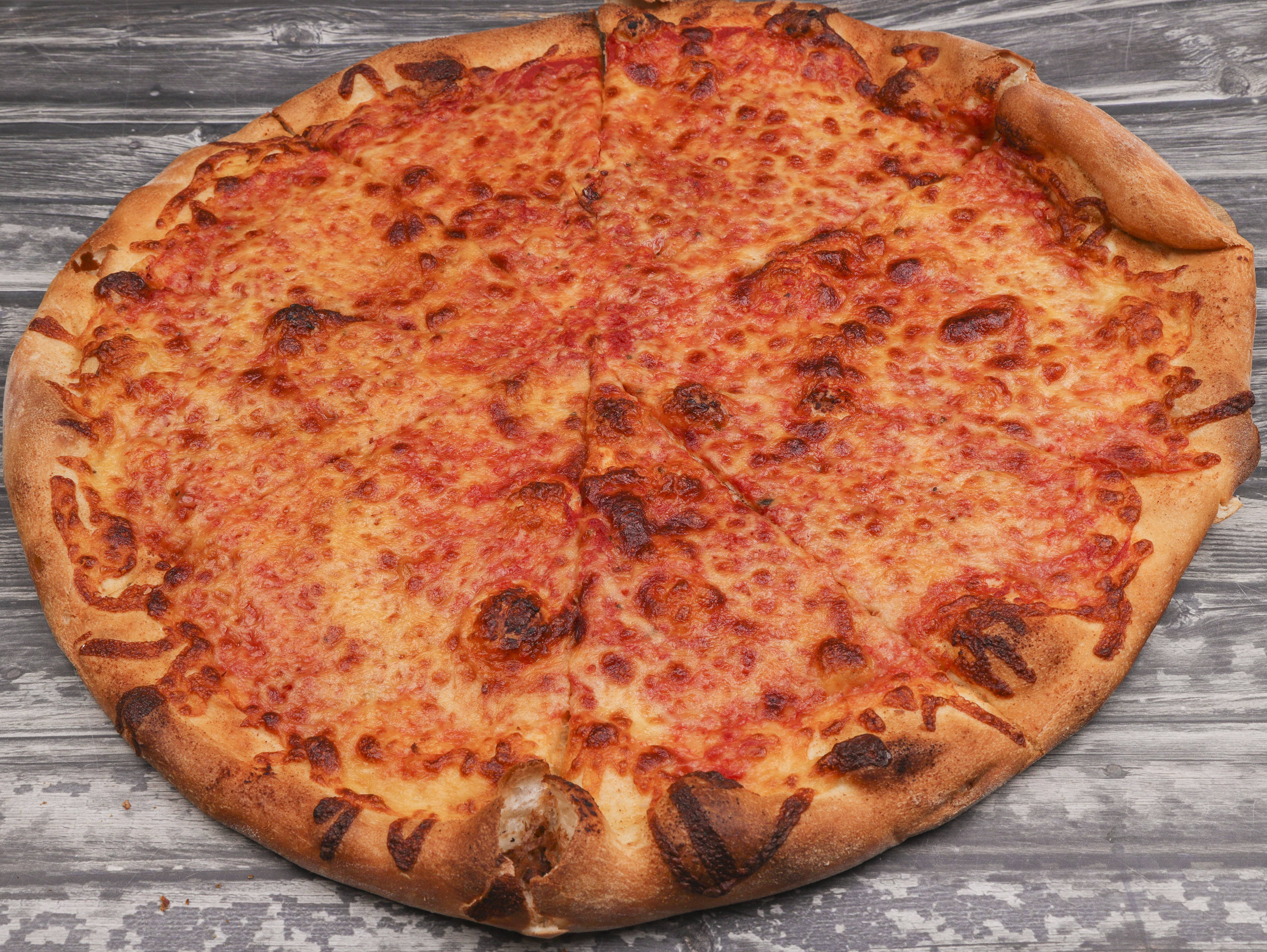 Order Plain Tomato Sauce and Cheese Pizza food online from Spring Garden Pizza & Restaurant store, Philadelphia on bringmethat.com