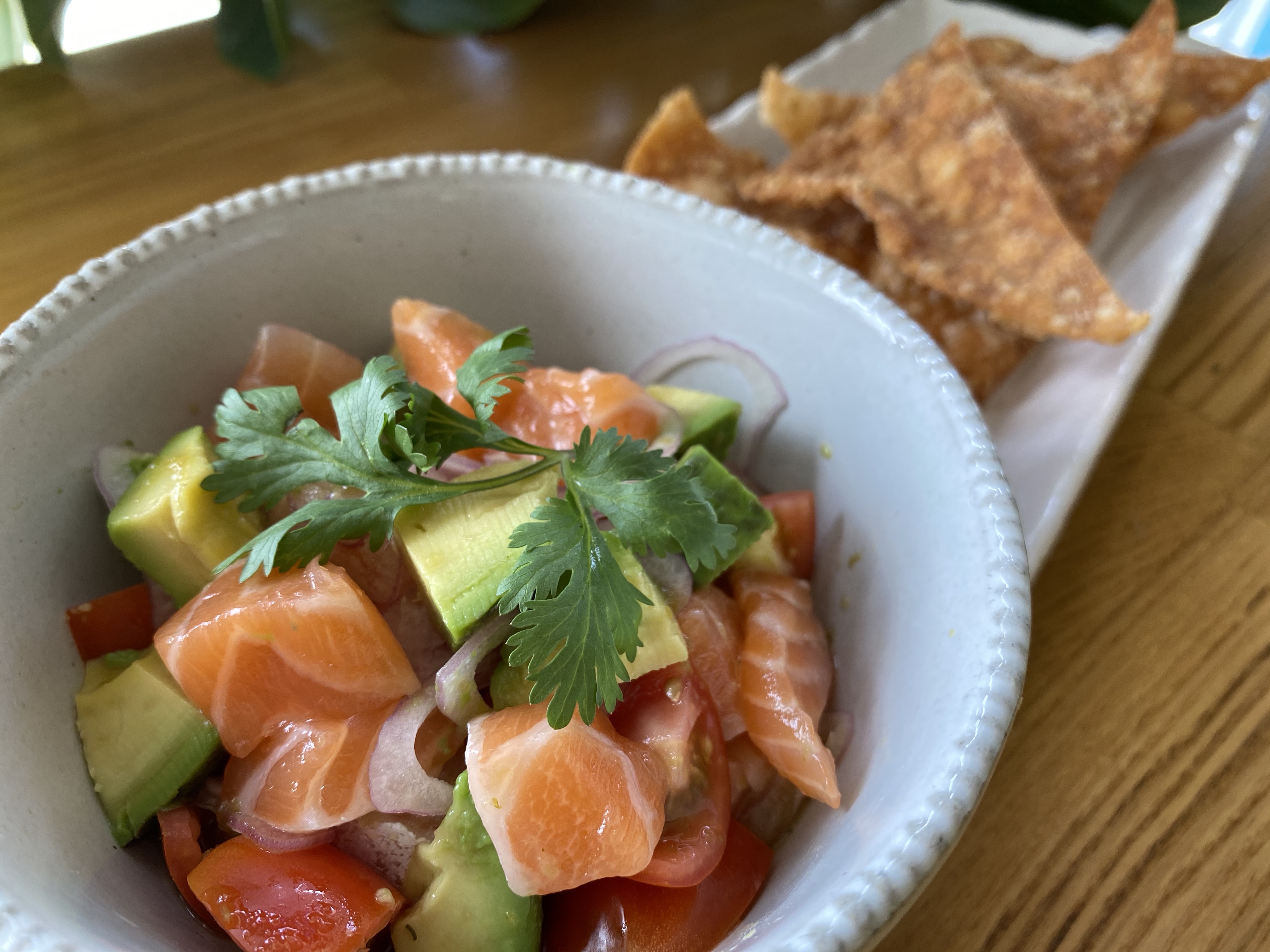 Order GG Salmon Ceviche food online from Good Goose Cafe store, Los Angeles on bringmethat.com