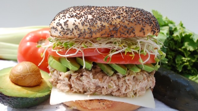 Order California Nosh Sandwich food online from The Bagel Bakery store, Carmel-by-the-Sea on bringmethat.com