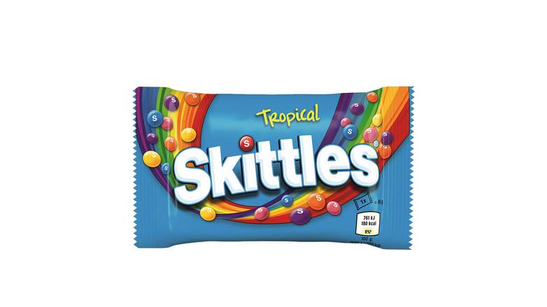 Order Skittles Tropical Flavour Candy food online from Trumbull Mobil store, Trumbull on bringmethat.com