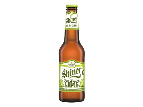 Order Shiner Sea Salt & Lime Lager - 6x 12oz Bottles food online from Liquor Cabinet store, Houston on bringmethat.com