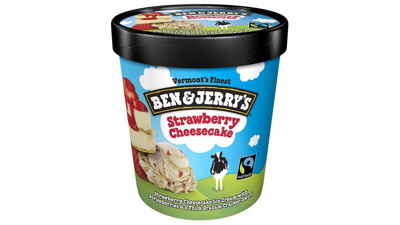 Order Ben & Jerry'S Ice Cream Strawberry Cheesecake food online from Exxon Constant Friendship store, Abingdon on bringmethat.com