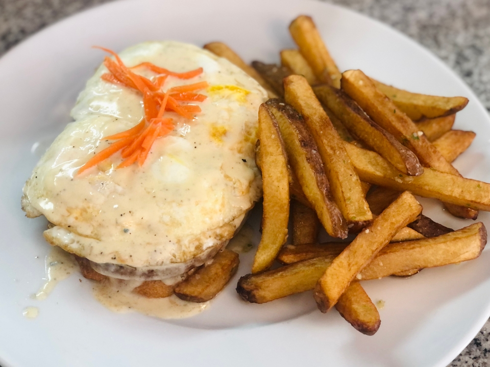 Order CROQUE-MADAME food online from Attitude store, Los Angeles on bringmethat.com