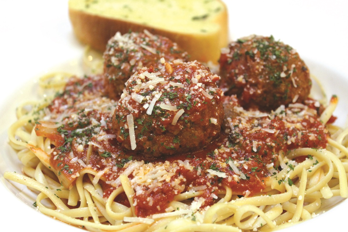 Order Linguini with Meatball food online from Sage Bistro store, Alhambra on bringmethat.com