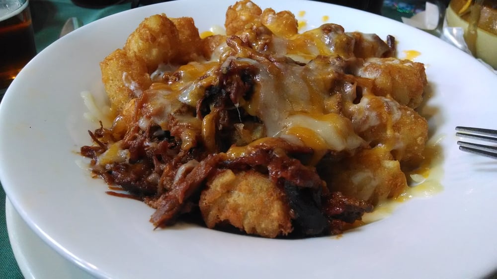 Order Pulled Pork Tots food online from Jj Bitting Brewing Company store, Woodbridge Township on bringmethat.com