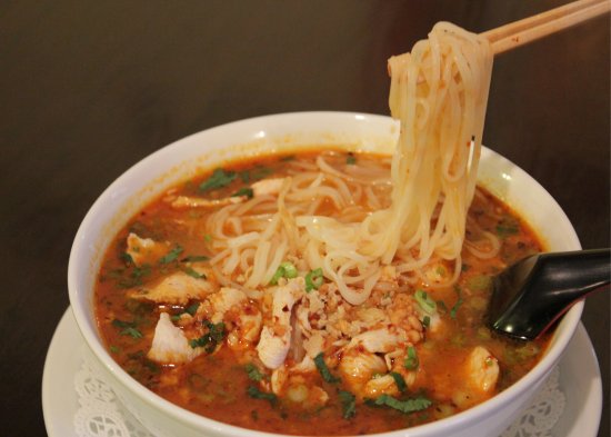Order Tom Yum Noodle Soup food online from Thai House Express store, San Francisco on bringmethat.com