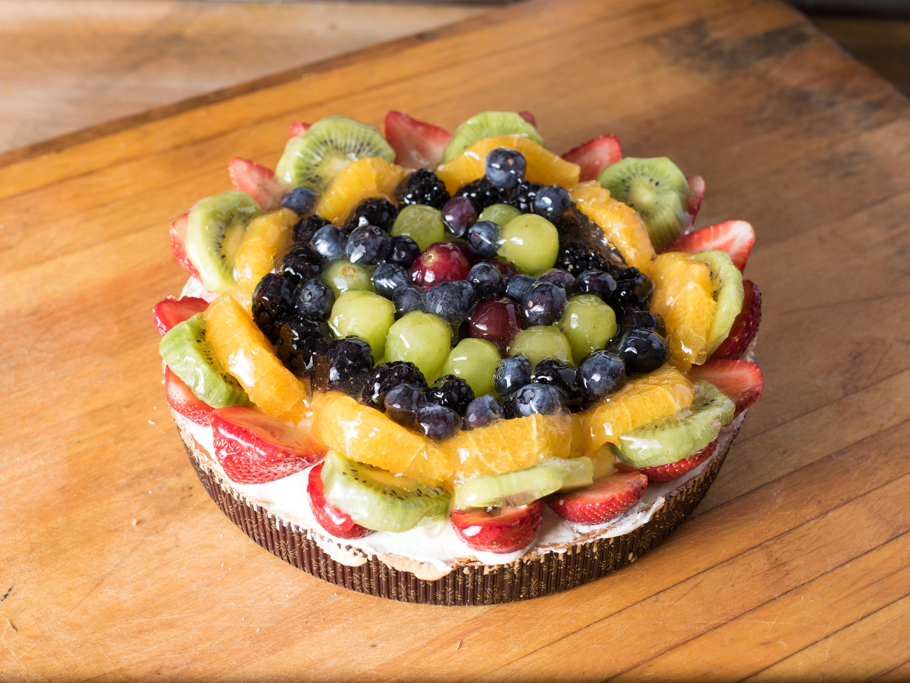 Order Individual Fruit Tart food online from The Bread Factory Cafe store, New York on bringmethat.com
