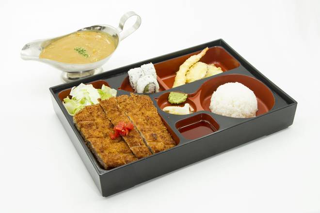 Order Curry Katsu Bento food online from ABE Japanese Food store, Carrollton on bringmethat.com