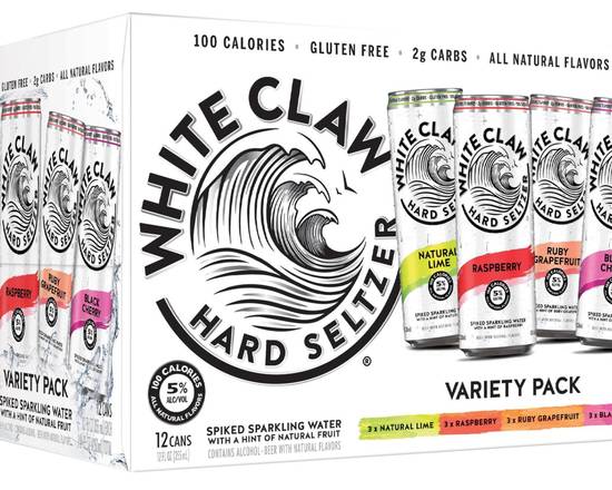 Order White Claw Original Variety Pack 12 Pack food online from Chevron Extramile store, Stockton on bringmethat.com