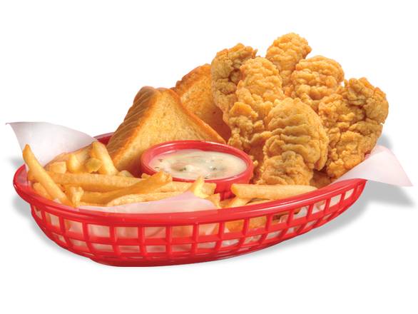 Order Chicken Strip Country Basket® (6 Pieces) food online from Dairy Queen store, Terrell on bringmethat.com