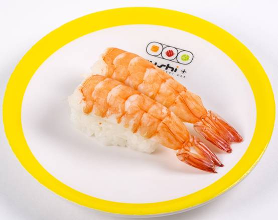 Order Boiled Shrimp Nigiri (Ebi) (2 pcs) food online from Sushi + Rotary Sushi Bar store, Aurora on bringmethat.com