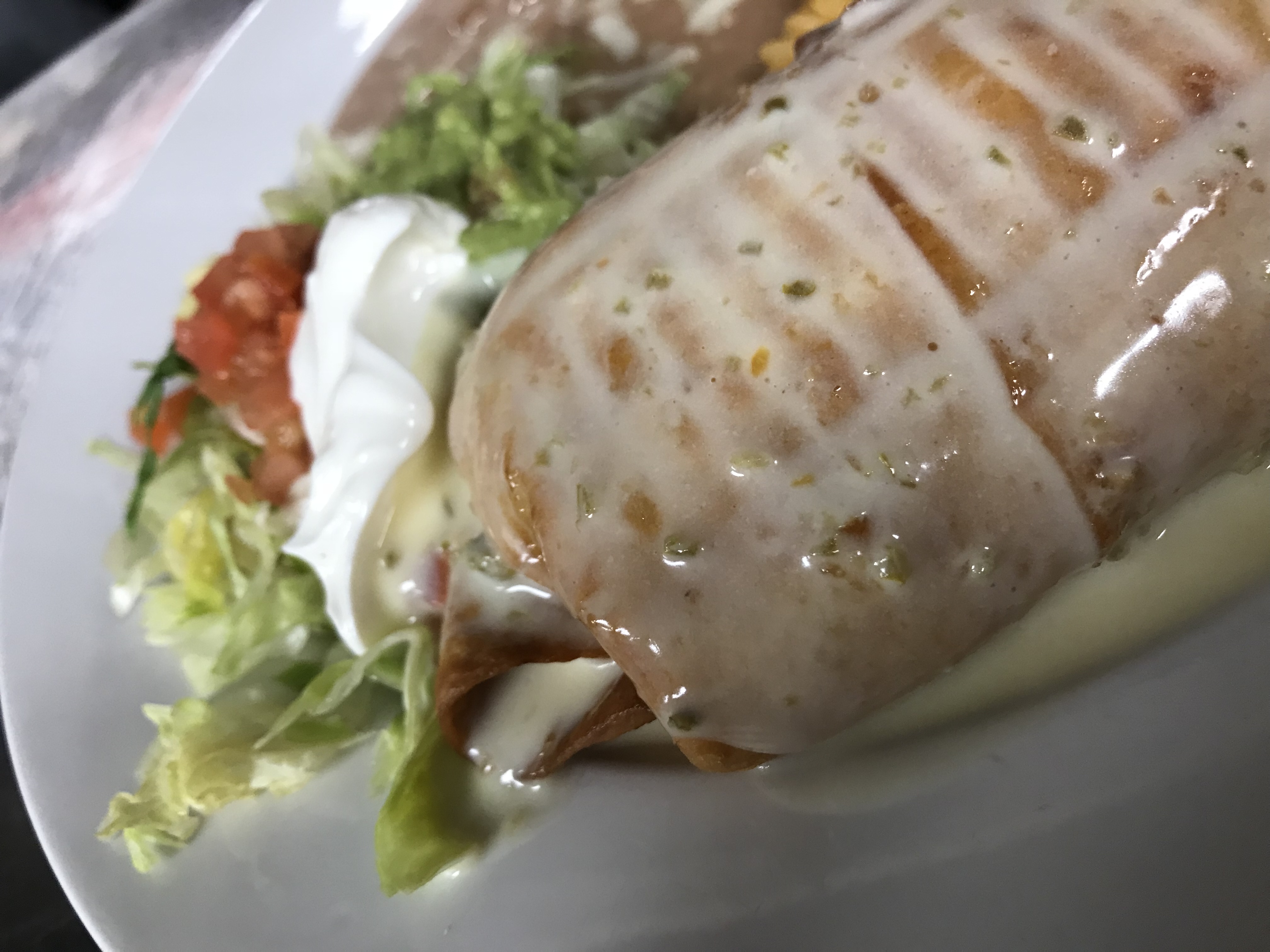 Order Chimichanga food online from Casa Maria Mexican Grill store, Belleville on bringmethat.com