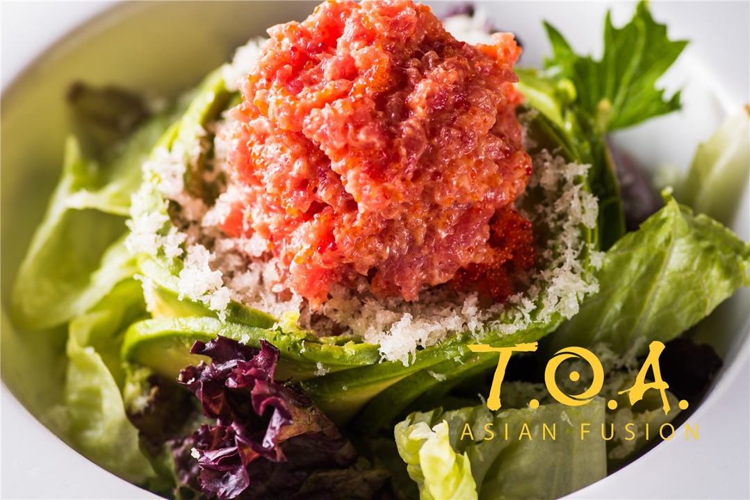 Order Spicy Tuna Avocado Salad food online from Toa Asian Fusion store, Farmingdale on bringmethat.com