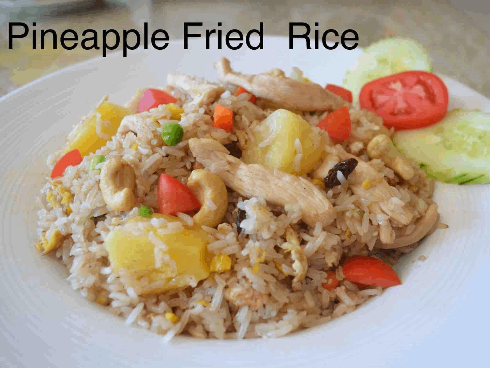Order Pineapple Fried Rice food online from Toomie Thai store, Alameda on bringmethat.com