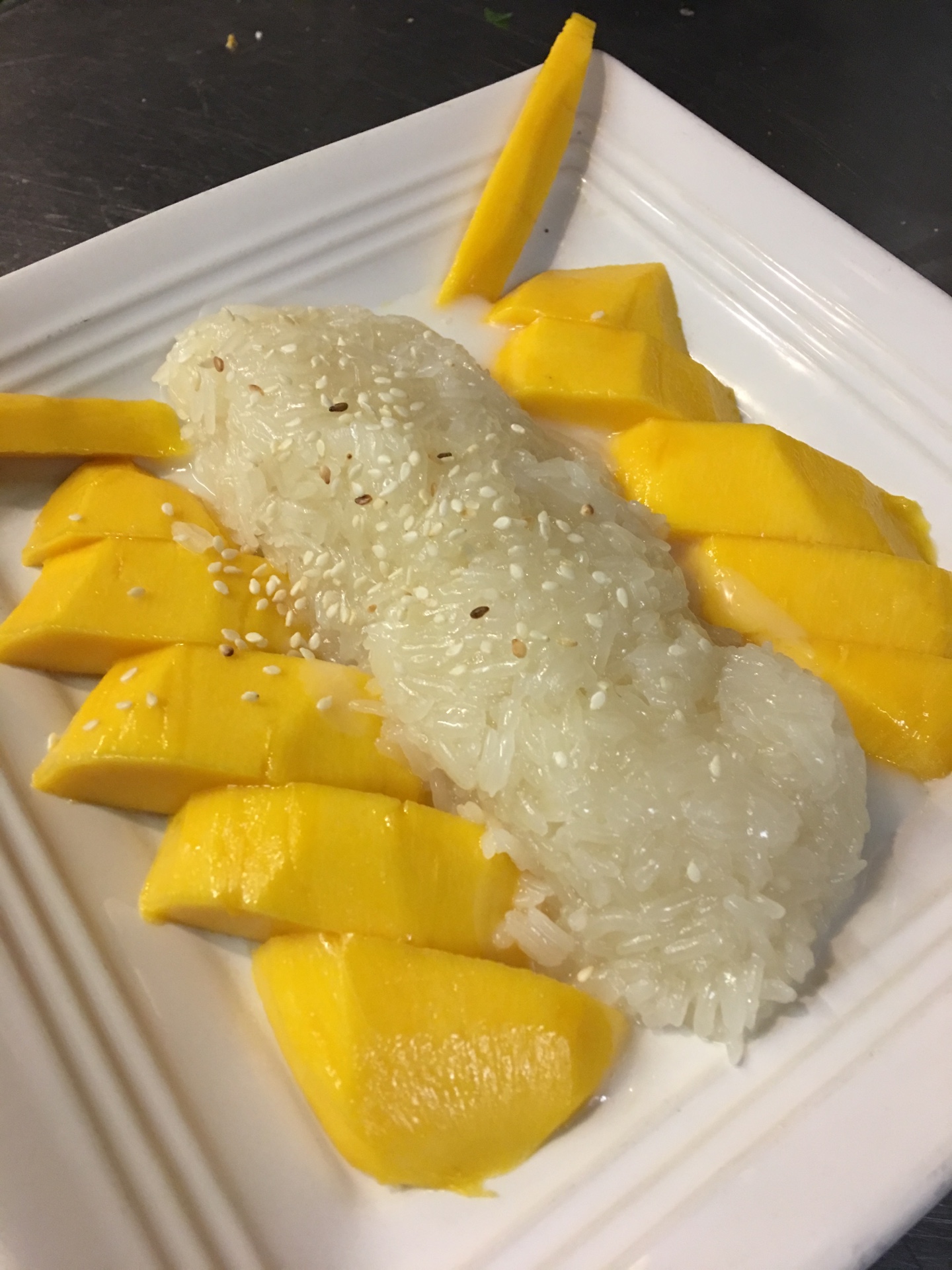 Order Mango with Sticky Rice food online from Phuket Thai store, Huntington Beach on bringmethat.com