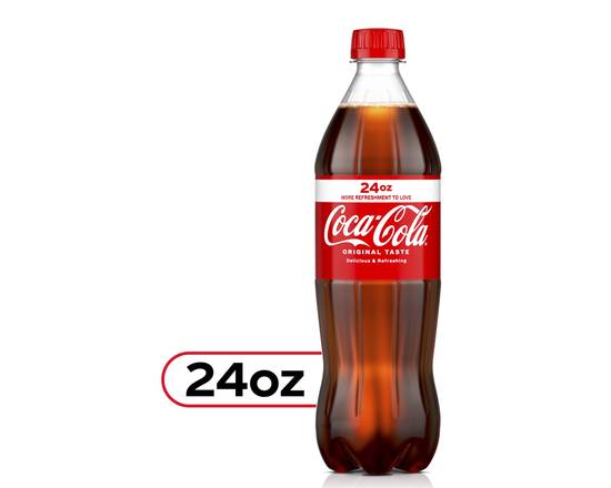 Order Coke cola 24 Oz bottle food online from Smoke&More Market store, Nashville on bringmethat.com