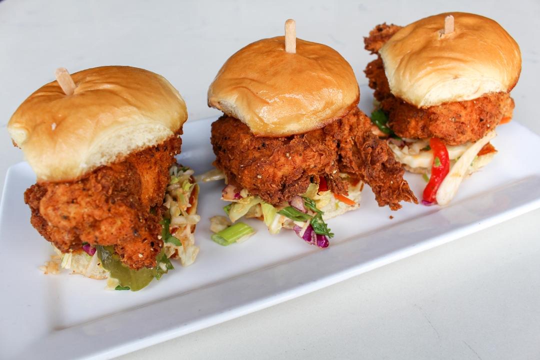 Order Spicy Fried Chicken Sandies food online from Central Kitchen store, Euless on bringmethat.com
