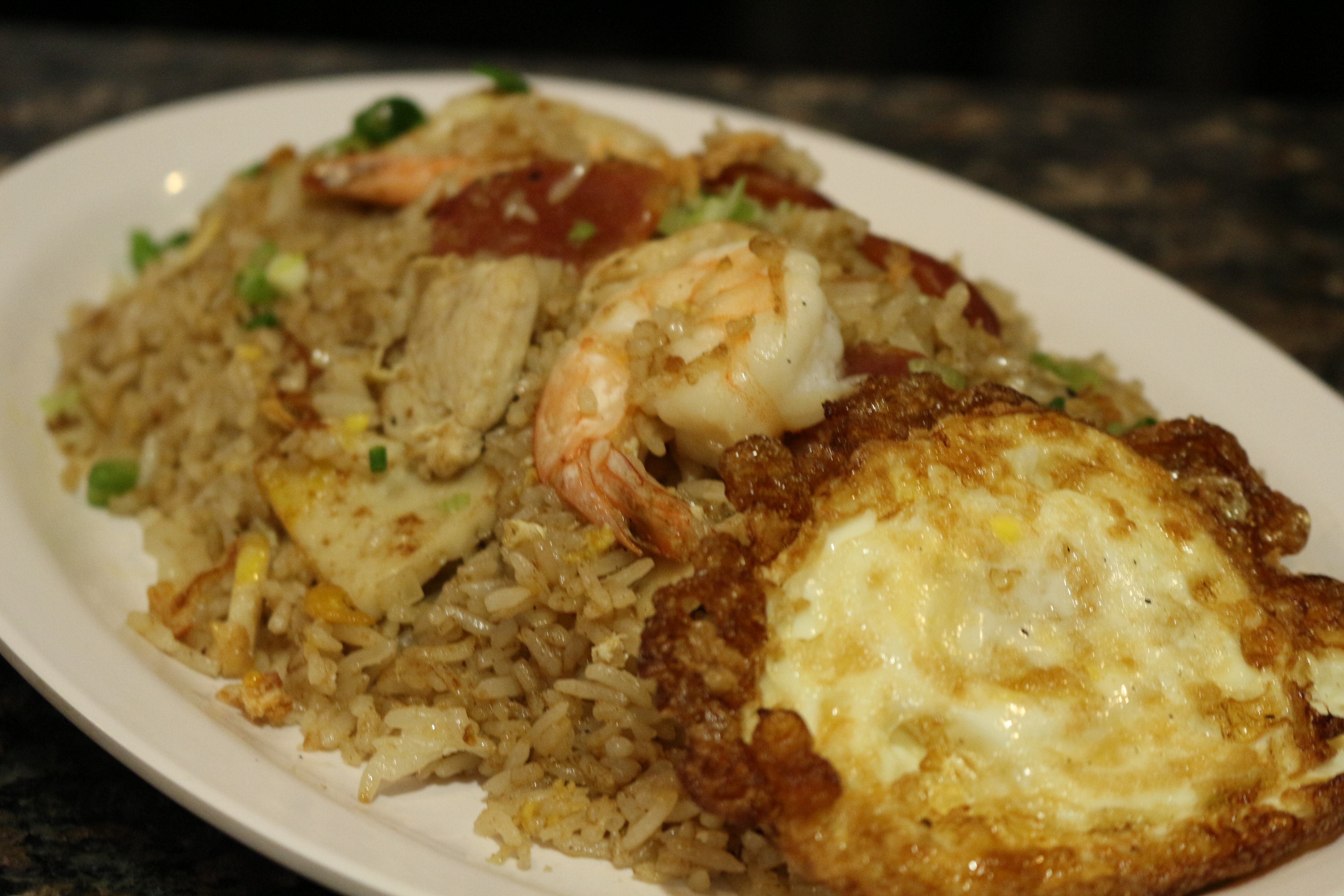Order Special Fried Rice / Nasi Goreng Special food online from D'jakarta Cafe store, Philadelphia on bringmethat.com
