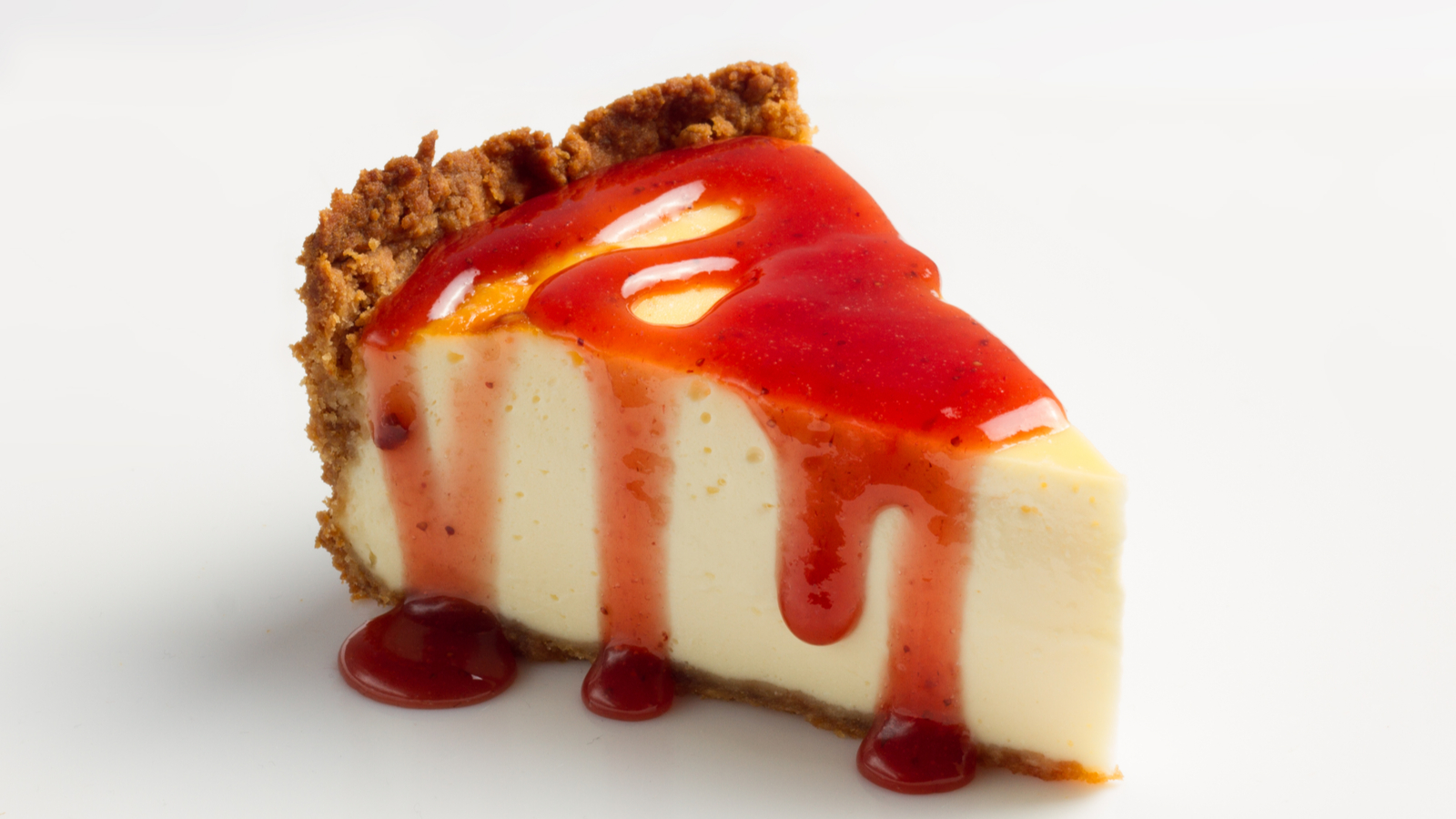 Order Strawberry Cheesecake food online from Charlie's Calzone Co store, San Francisco on bringmethat.com