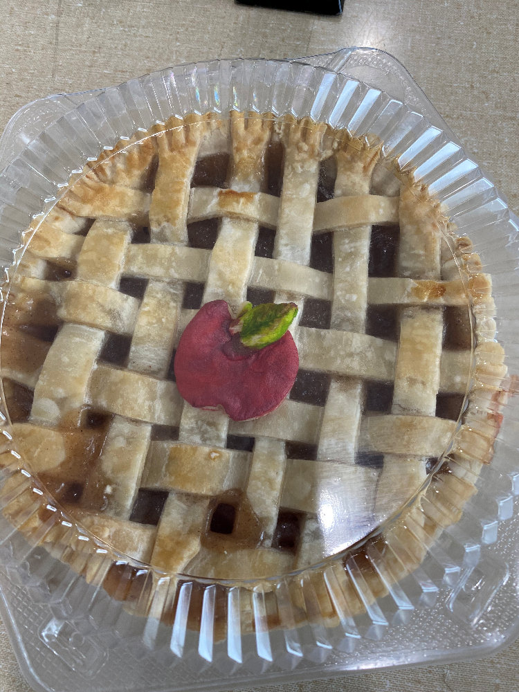 Order 9" Fresh Baked Apple Pie food online from Sweet Confections Cakes store, Harrisburg on bringmethat.com