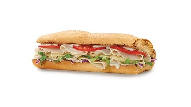 Order Turkey Ranch and Swiss Sub food online from Quiznos Sub store, Denver on bringmethat.com