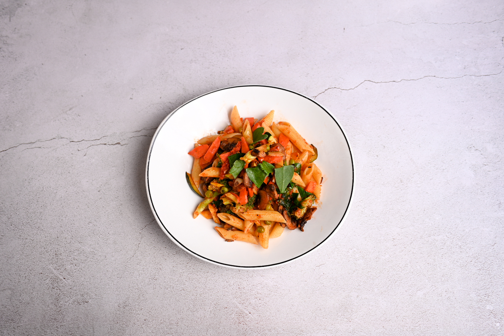 Order Penne Primavera food online from Maria's Italian Kitchen store, Rancho Park on bringmethat.com