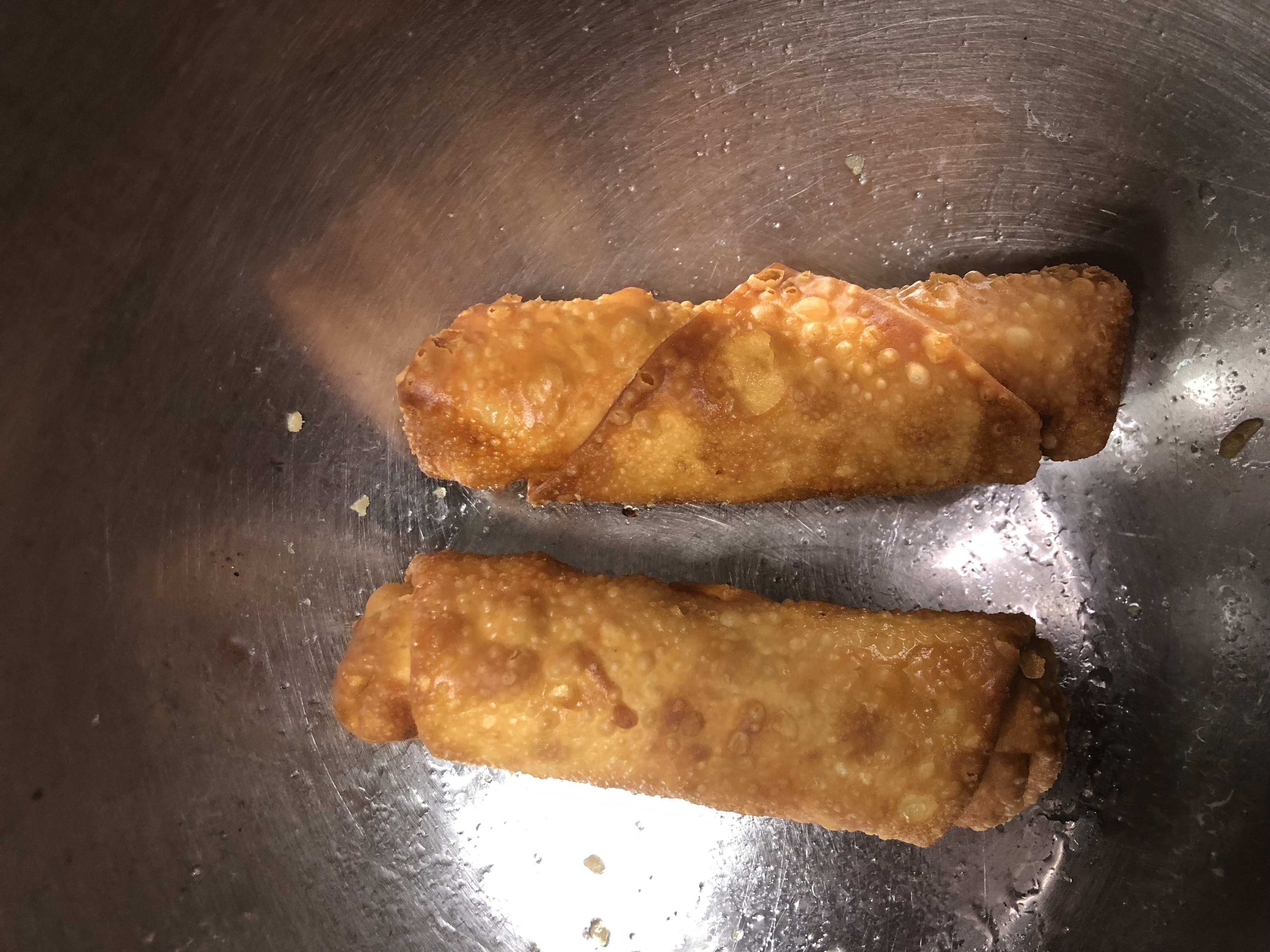Order A01. Roast Pork Egg Roll food online from Golden China store, Canton on bringmethat.com