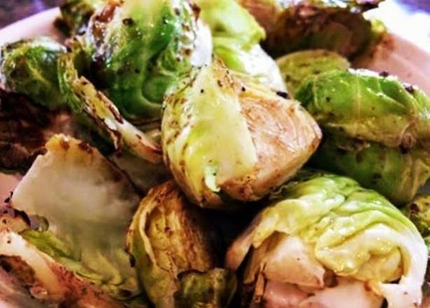 Order Roasted Brussels Sprouts food online from Amighetti Late Night store, St. Louis on bringmethat.com