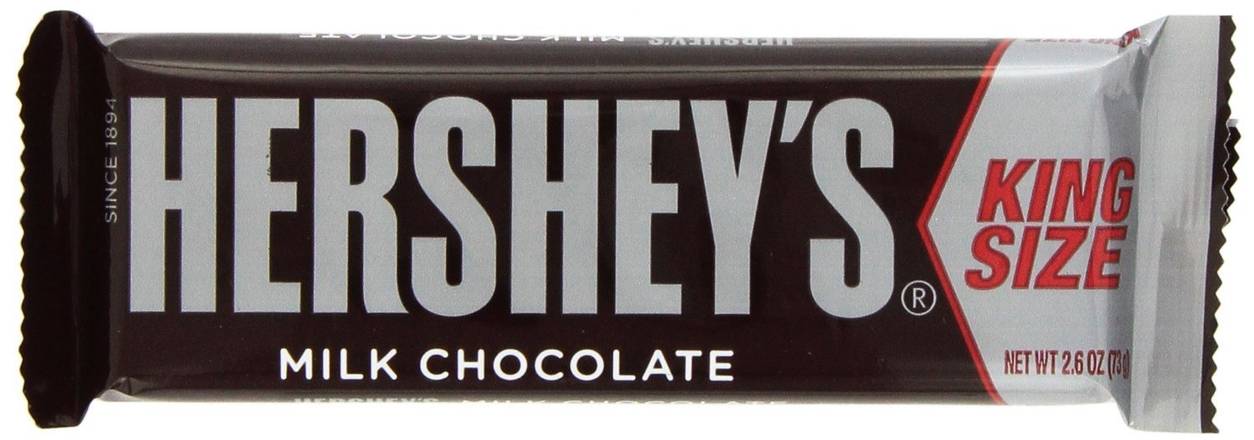Order Hershey's King Size Milk Chocolate Candy Bar food online from Lone Star store, Gainesville on bringmethat.com
