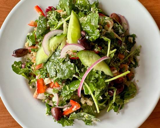 Order Quinoa Salad food online from Chicken Maison Healthy Mediterranean Cuisine store, Gardena on bringmethat.com