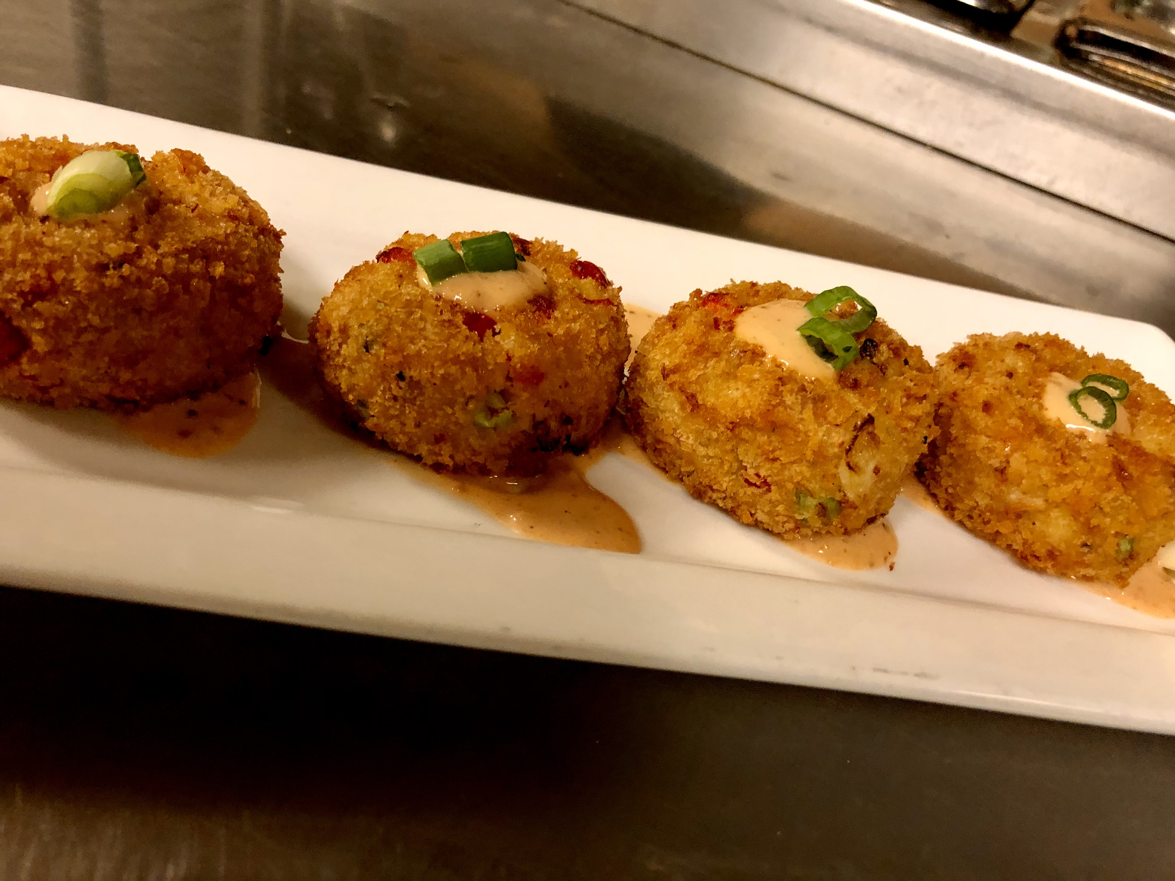 Order Fresh Maryland Crab Cakes food online from Two Steps Downtown Grille store, Danbury on bringmethat.com