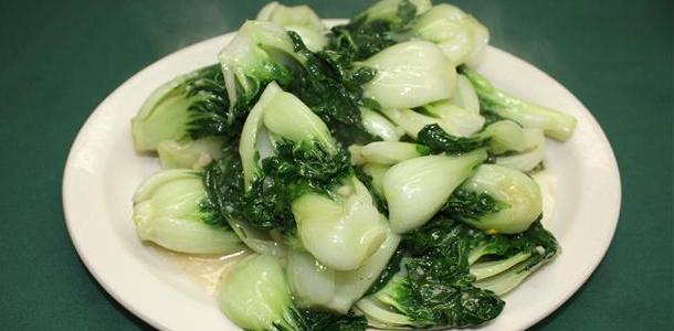 Order Bok Choy in Garlic Sauce 蒜茸炒白菜 food online from Hang Ah Tea Room Llc store, San Francisco on bringmethat.com