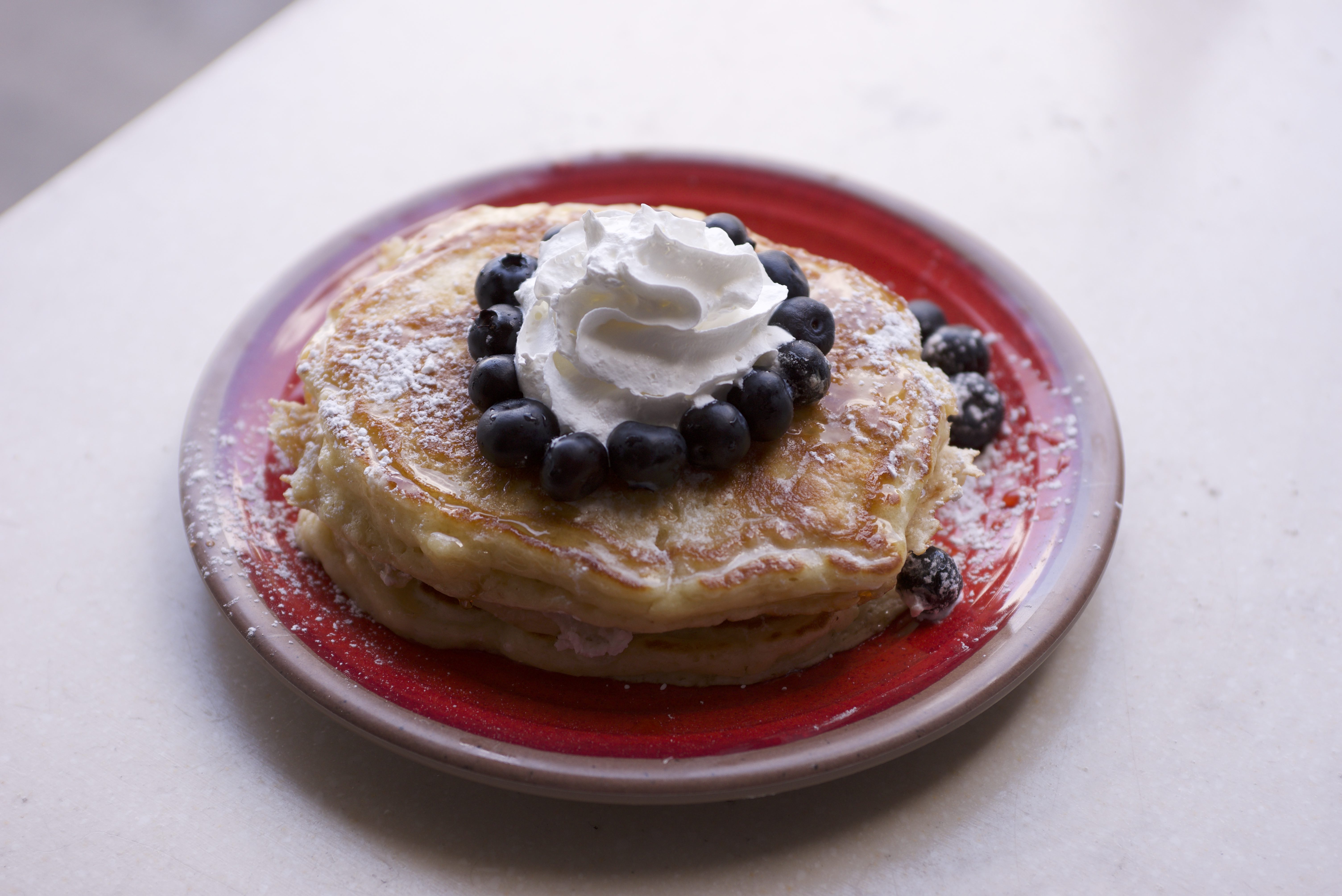 Order 3 Pancakes food online from The Potato Sack store, Los Angeles on bringmethat.com