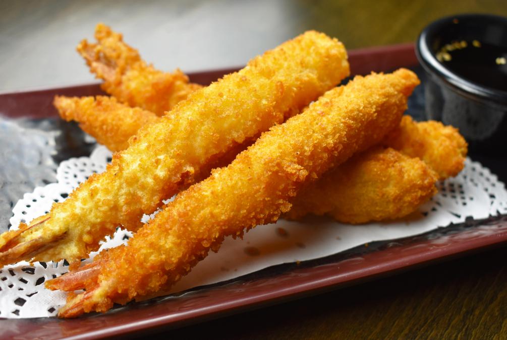 Order Shrimp Tempura Small Plate food online from Akaya Sushi, Izakaya & Ramen store, Richardson on bringmethat.com