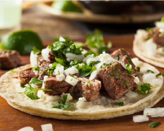 Order Crispy Steak Tacos Special food online from Mexican Omelette Bar store, Woodland on bringmethat.com