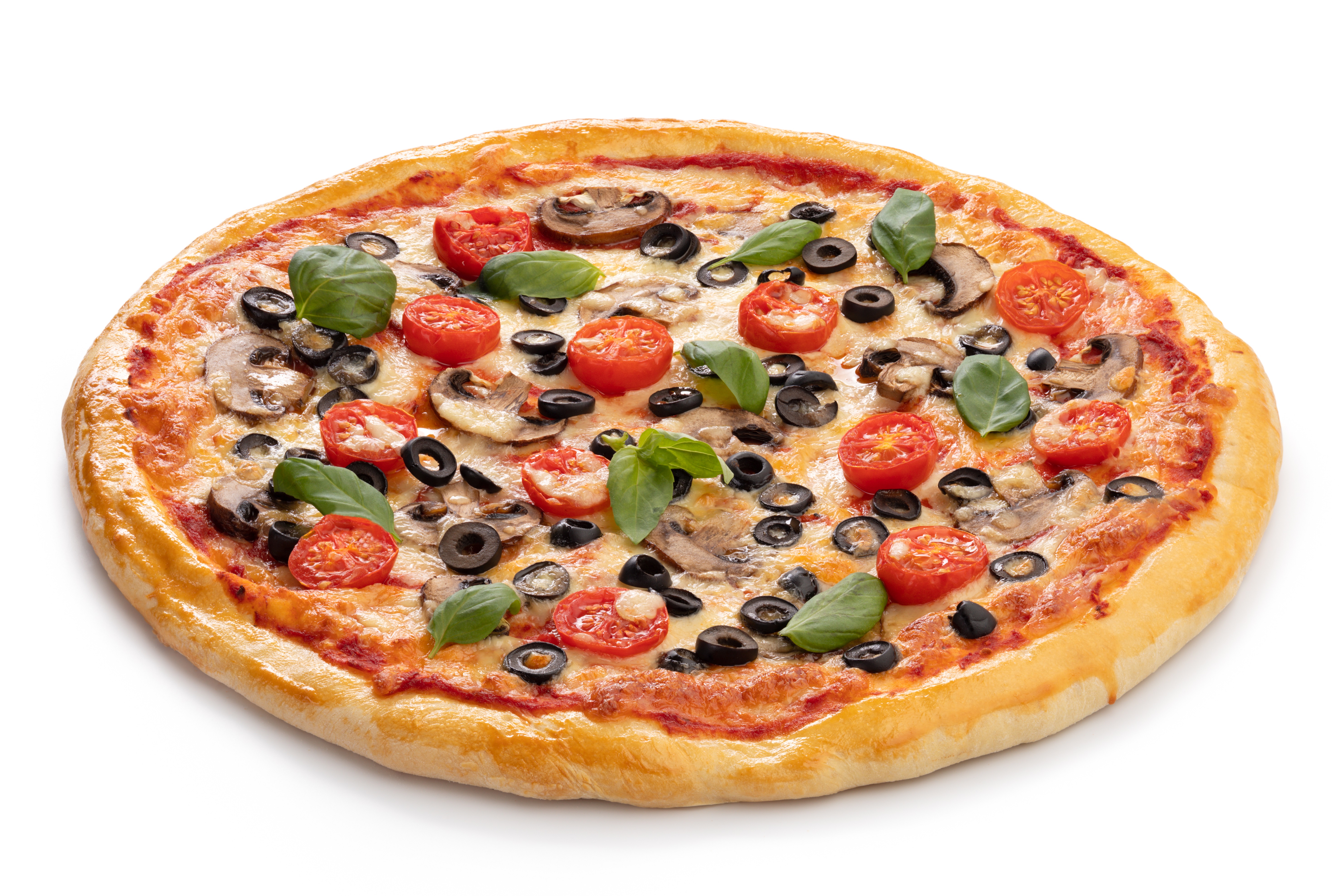 Order Vegetable Pizza food online from Pizza Station store, Bellevue on bringmethat.com