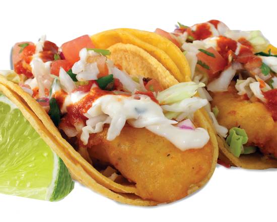 Order Fish Taco food online from Baja Cali Fish & Tacos store, Pasadena on bringmethat.com