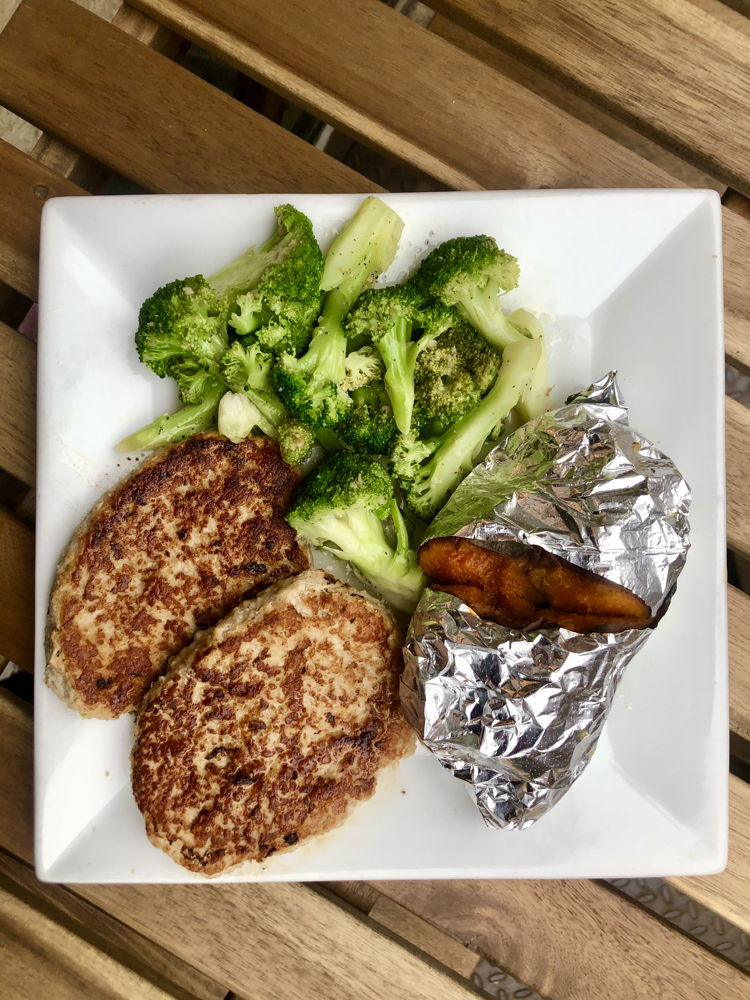 Order Two Turkey Burger Platter food online from South Slope Eatery store, Brooklyn on bringmethat.com