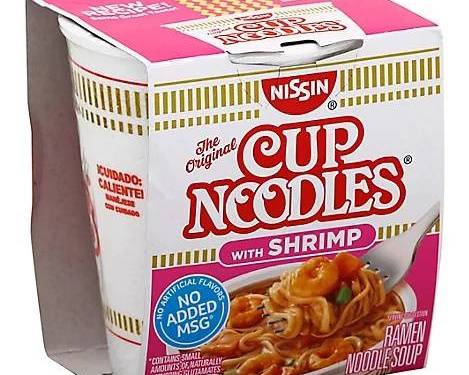 Order NISSIN Cup Noodles Chicken Flavor Ramen Noodle Soup, 2.25 oz food online from Starway Liquor store, Bell Gardens on bringmethat.com