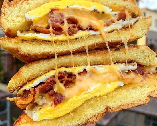 Order The classic - bacon, egg, and cheese food online from Baker & Honey Café store, Waterbury on bringmethat.com