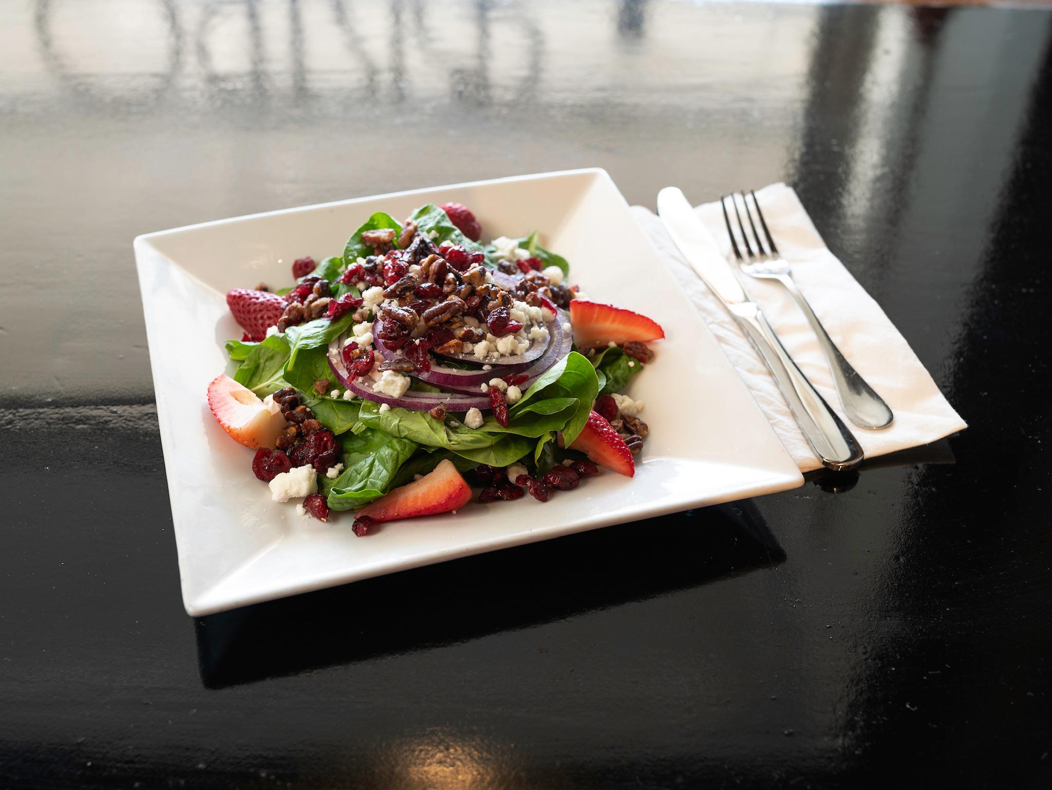 Order Straw Spin Salad food online from Bistro 804 store, Richmond on bringmethat.com