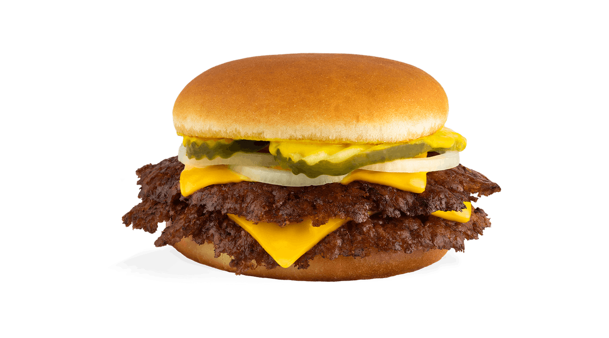 Order Freddy's Original Double with Cheese food online from Freddy Frozen Custard & Steakburgers store, Lincoln on bringmethat.com