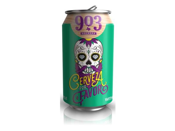 Order 903 Brewers Cerveza Por Favor - 6x 12oz Cans food online from Goody Goody Liquor store, Addison on bringmethat.com