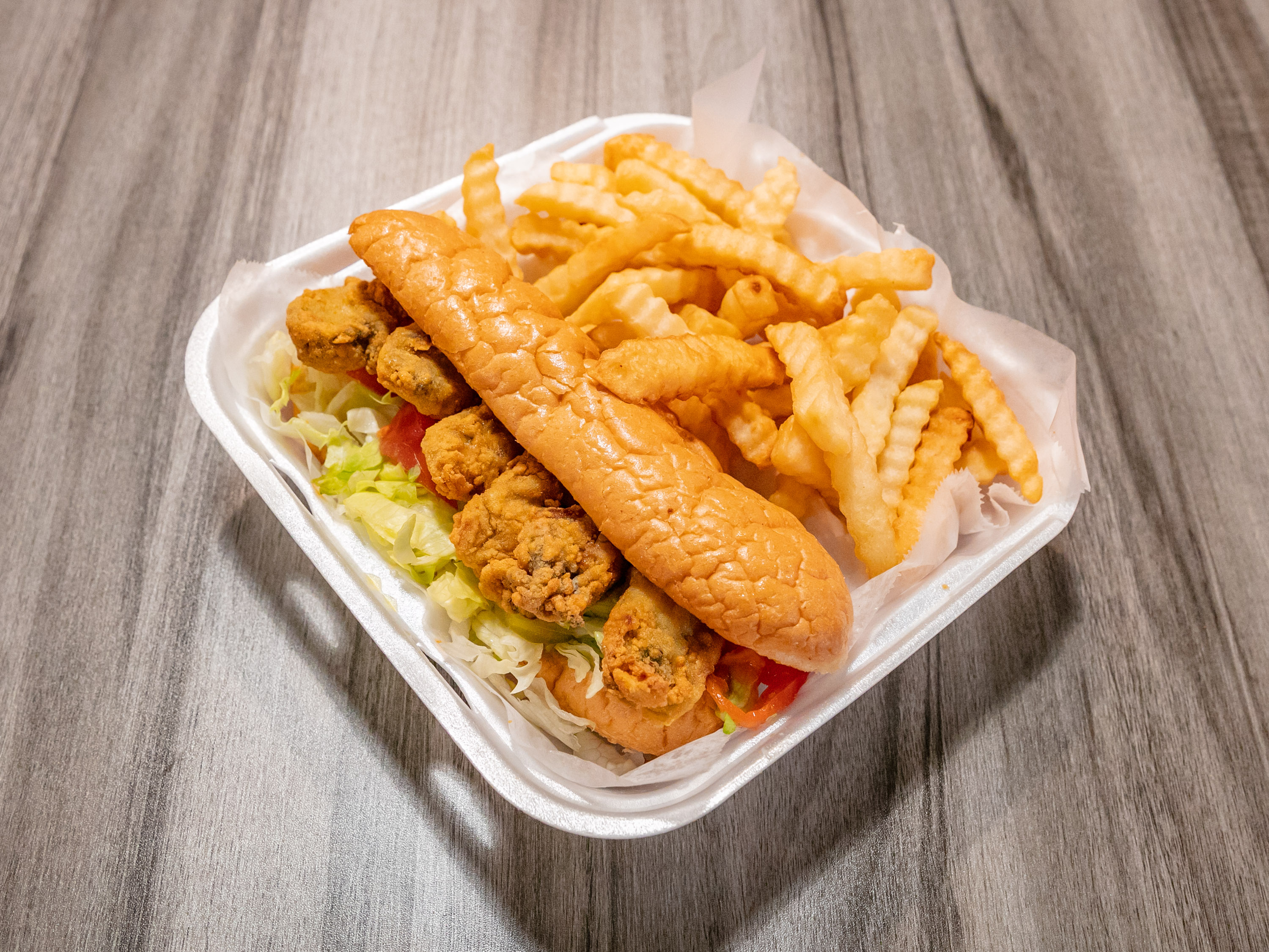 Order Oyster Po' Boy food online from Top Crawfish store, Suwanee on bringmethat.com